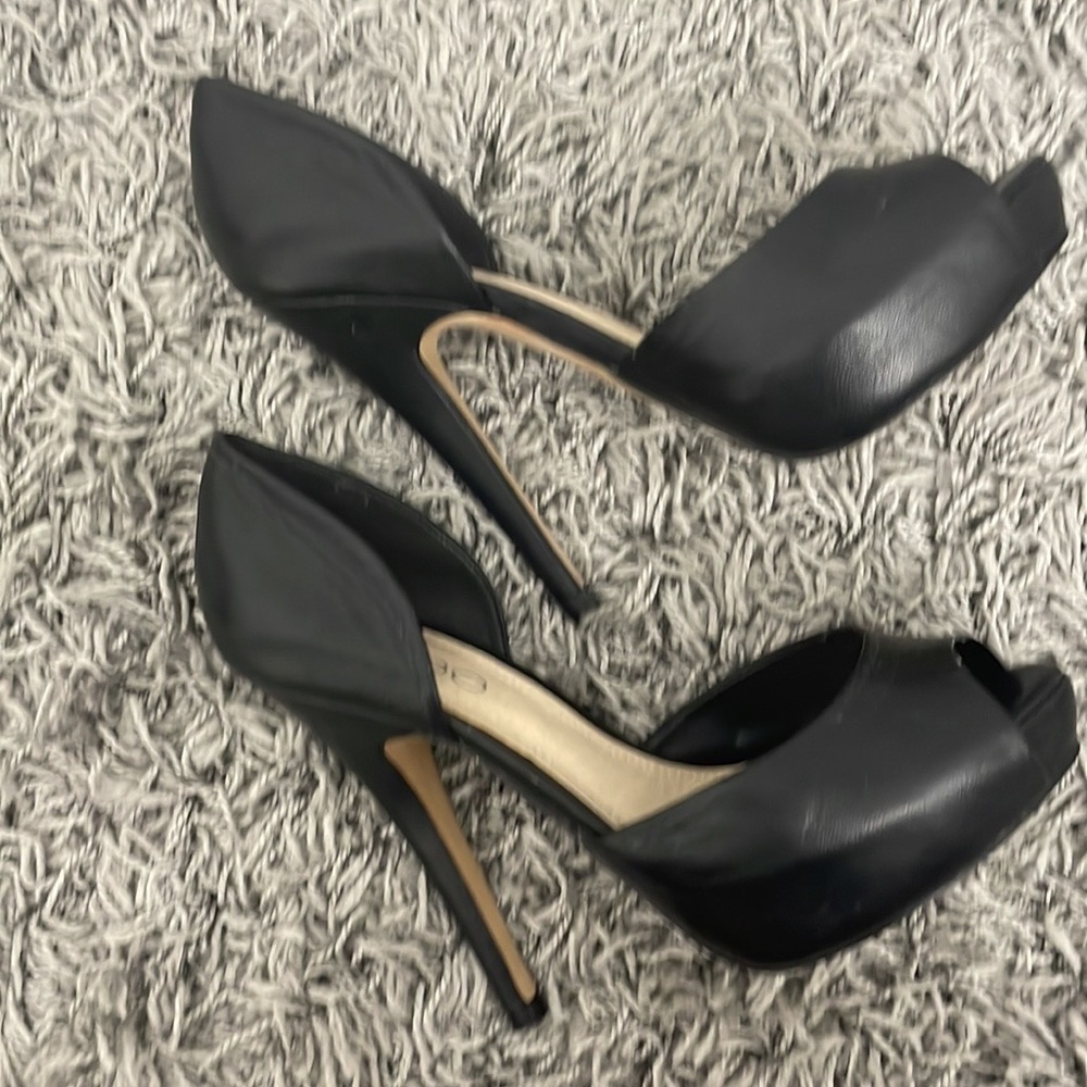 Aldo, 6 (36), Black Heels